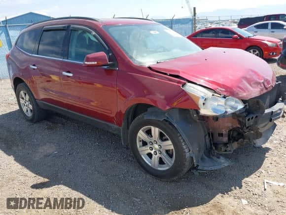 2011 Chevrolet Traverse 2LT with VIN 1GNKVJED7BJ116411, listed as a IAAI auction lot 42987525 with 169,171 mi miles and . Bid and sale history available at DreamBid. Image 1.