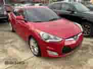 2015 Hyundai Veloster z VIN KMHTC6AD0FU238274, wystawiony jako Copart lot #45174464 z przebiegiem 143 112 mil mil oraz . Historia ofert i sprzedaży dostępna na DreamBid. Obrazek 1.