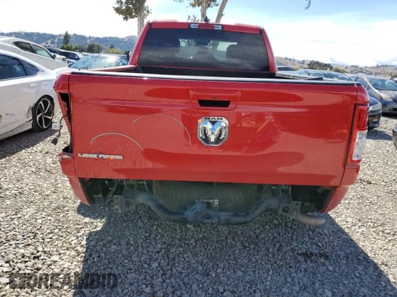 2022 Ram 1500 Big Horn z VIN 1C6RREBG6NN273563, wystawiony jako Copart lot #71868525 z przebiegiem 84 532 mil mil oraz Szkoda całkowita • Salvage title. Historia ofert i sprzedaży dostępna na DreamBid. Obrazek 6.