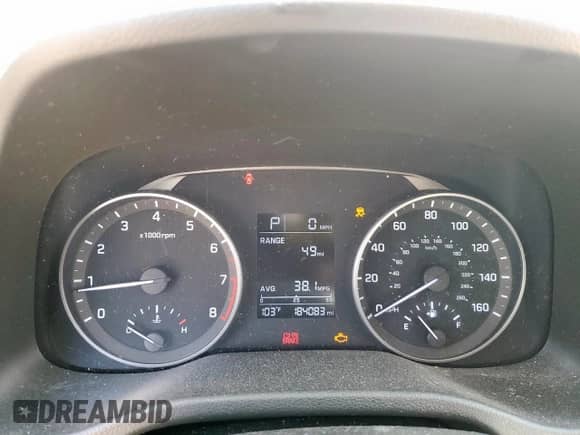 2018 Hyundai Elantra SE z VIN 5NPD74LF7JH309912, wystawiony jako Copart lot #81683405 z przebiegiem 184 083 mil mil oraz Szkoda całkowita • Salvage title. Historia ofert i sprzedaży dostępna na DreamBid. Obrazek 9.