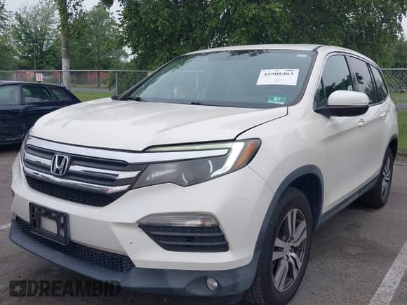 2016 Honda Pilot EX-L z VIN 5FNYF6H5XGB100736, wystawiony jako IAAI lot #42908463 z przebiegiem 101 221 mil mil oraz . Historia ofert i sprzedaży dostępna na DreamBid. Obrazek 2.