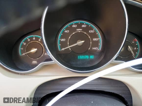 2010 Chevrolet Malibu 2LT with VIN 1G1ZD5E74AF111883, listed as a Copart auction lot 41582015 with 132,170 mi miles and Salvage title. Bid and sale history available at DreamBid. Image 9.