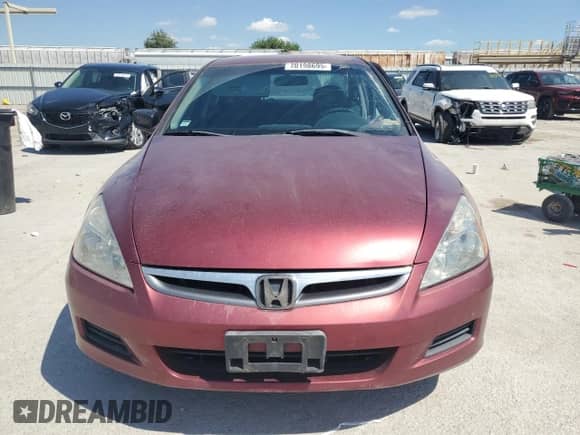 2006 Honda Accord LX SE with VIN 1HGCM56346A064448, listed as a Copart auction lot 70198695 with 314,616 mi miles and Salvage title. Bid and sale history available at DreamBid. Image 5.