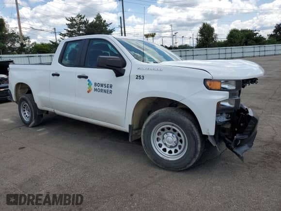 2020 Chevrolet Silverado 1500 Work Truck z VIN 1GCRWAEF6LZ172056, wystawiony jako Copart lot #61770935 z przebiegiem 56 828 mil mil oraz Szkoda całkowita • Salvage title. Historia ofert i sprzedaży dostępna na DreamBid. Obrazek 4.