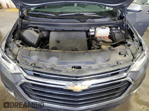2021 Chevrolet Traverse LT Cloth z VIN 1GNEVGKW7MJ235388, wystawiony jako Copart lot #63011765 z przebiegiem 54 792 mil mil oraz Szkoda całkowita • Salvage title. Historia ofert i sprzedaży dostępna na DreamBid. Obrazek 12.
