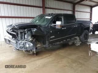 2019 Chevrolet Silverado 2500HD High Country z VIN 1GC1KUEY9KF230396, wystawiony jako Copart lot #55968975 z przebiegiem 86 341 mil mil oraz Szkoda całkowita • Salvage title. Historia ofert i sprzedaży dostępna na DreamBid. Obrazek 1.