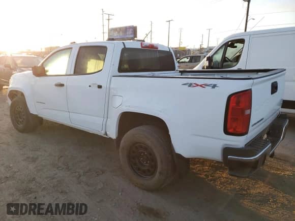 2022 Chevrolet Colorado 4WD Work Truck с VIN 1GCGTBEN5N1300026, выставлен на аукционе Copart как лот 89920935 с пробегом 60 363 миль миль и Списание • Salvage title. История ставок и продаж доступна на DreamBid. Изображение 2.