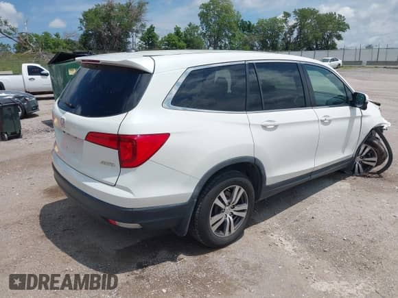 2016 Honda Pilot EX-L с VIN 5FNYF6H66GB038423, выставлен на аукционе IAAI как лот 42622367 с пробегом 153 227 миль миль и . История ставок и продаж доступна на DreamBid. Изображение 4.