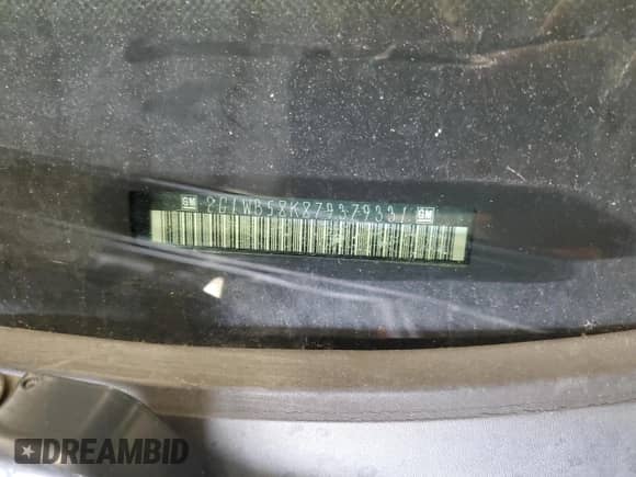 2007 Chevrolet Impala LS z VIN 2G1WB58K879379331, wystawiony jako Copart lot #57414005 z przebiegiem 123 063 mil mil oraz Szkoda całkowita • Salvage title. Historia ofert i sprzedaży dostępna na DreamBid. Obrazek 13.