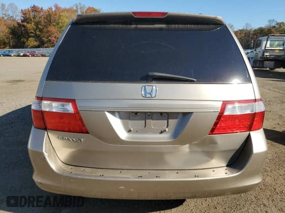 2007 Honda Odyssey EX-L с VIN 5FNRL38797B115502, выставлен на аукционе Copart как лот 89920615 с пробегом 148 586 миль миль и Чистый • Clean title. История ставок и продаж доступна на DreamBid. Изображение 6.
