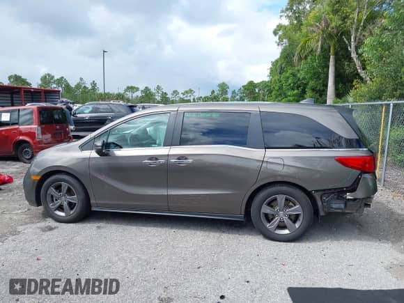 2022 Honda Odyssey EX с VIN 5FNRL6H5XNB031024, выставлен на аукционе IAAI как лот 43348969 с пробегом 35 668 миль миль и . История ставок и продаж доступна на DreamBid. Изображение 14.