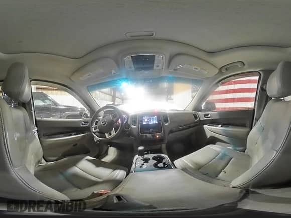2013 Dodge Durango Crew with VIN 1C4RDJDG9DC554196, listed as a Copart auction lot 80313895 with 104,486 mi miles and Salvage title. Bid and sale history available at DreamBid. Image 15.