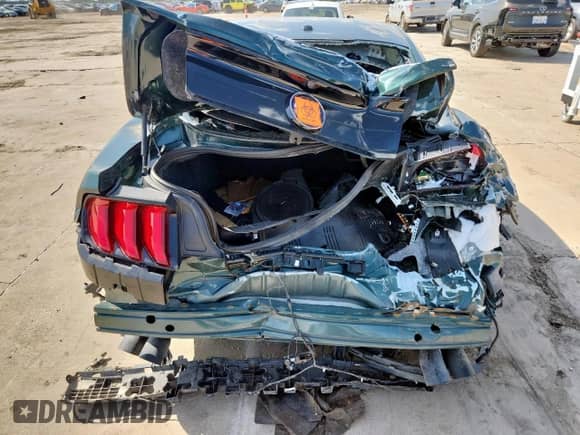 2019 Ford Mustang Bullitt z VIN 1FA6P8K02K5502134, wystawiony jako Copart lot #64568225 z przebiegiem Nie podano mil oraz Szkoda całkowita • Salvage title. Historia ofert i sprzedaży dostępna na DreamBid. Obrazek 6.