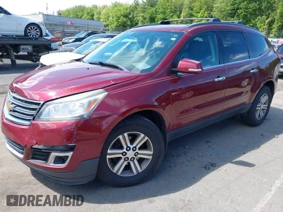 2016 Chevrolet Traverse LT with VIN 1GNKVHKD5GJ252864, listed as a IAAI auction lot 42318038 with 139,289 mi miles and . Bid and sale history available at DreamBid. Image 2.