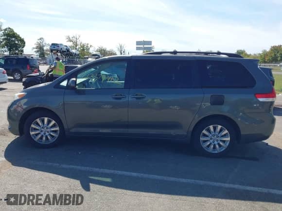 2012 Toyota Sienna LE with VIN 5TDJK3DC5CS035008, listed as a IAAI auction lot 43379412 with 238,613 mi miles and . Bid and sale history available at DreamBid. Image 14.
