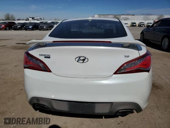 2013 Hyundai Genesis Coupe Track с VIN KMHHU6KJ2DU092061, выставлен на аукционе Copart как лот 46088815 с пробегом 104 599 миль миль и Списание • Salvage title. История ставок и продаж доступна на DreamBid. Изображение 6.