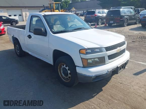 2009 Chevrolet Colorado Work Truck z VIN 1GCCS149X98133997, wystawiony jako IAAI lot #43011368 z przebiegiem 254 536 mil mil oraz . Historia ofert i sprzedaży dostępna na DreamBid. Obrazek 1.