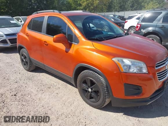 2015 Chevrolet Trax LT с VIN KL7CJLSB7FB072270, выставлен на аукционе IAAI как лот 43188396 с пробегом 108 376 миль миль и . История ставок и продаж доступна на DreamBid. Изображение 1.
