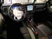 2021 Jeep Wrangler Unlimited Sahara High Altitude with VIN 1C4HJXEMXMW821386, listed as a Copart auction lot 52482324 with 19,933 mi miles and Salvage title. Bid and sale history available at DreamBid. Image 8.