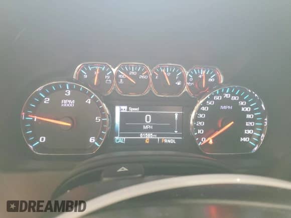 2020 Chevrolet Tahoe LS with VIN 1GNSKAKC6LR227412, listed as a Copart auction lot 59477265 with 61,585 mi miles and Salvage title. Bid and sale history available at DreamBid. Image 9.