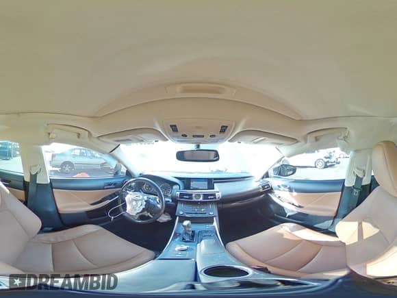 2015 Lexus IS 250 with VIN JTHCF1D23F5026728, listed as a Copart auction lot 53991185 with 110,360 mi miles and Salvage title. Bid and sale history available at DreamBid. Image 15.