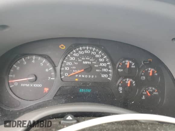 2007 Chevrolet TrailBlazer LS с VIN 1GNDS13S272106177, выставлен на аукционе Copart как лот 85319135 с пробегом 203 292 миль миль и Списание • Salvage title. История ставок и продаж доступна на DreamBid. Изображение 9.