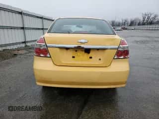 2007 Chevrolet Aveo LS z VIN KL1TD56697B089616, wystawiony jako Copart lot #45446224 z przebiegiem Nie podano mil oraz Szkoda całkowita • Salvage title. Historia ofert i sprzedaży dostępna na DreamBid. Obrazek 6.