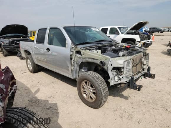 2012 Chevrolet Colorado 1LT with VIN 1GCHTCFEXC8105455, listed as a Copart auction lot 70949435 with 165,212 mi miles and Salvage title. Bid and sale history available at DreamBid. Image 4.