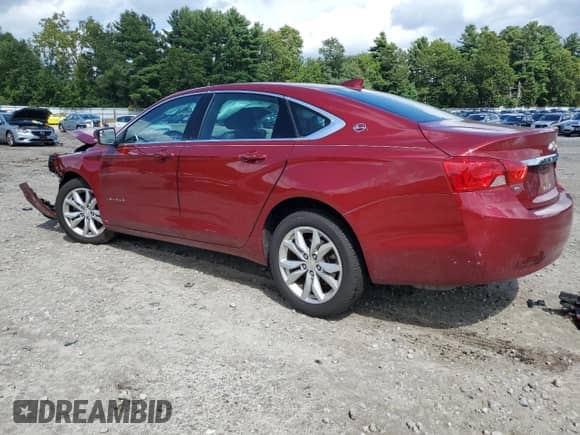 2020 Chevrolet Impala LT with VIN 2G11Z5S33L9104726, listed as a Copart auction lot 70717525 with Not provided miles and Salvage title. Bid and sale history available at DreamBid. Image 2.