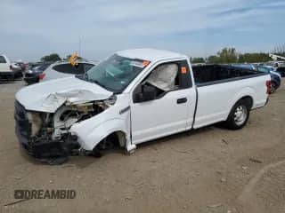 2017 Ford F-150 XL z VIN 1FTMF1C89HKD07223, wystawiony jako Copart lot #80164985 z przebiegiem Nie podano mil oraz Szkoda całkowita • Salvage title. Historia ofert i sprzedaży dostępna na DreamBid. Obrazek 1.