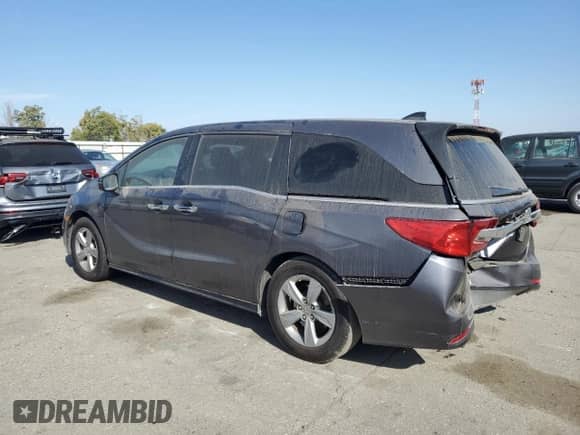 2018 Honda Odyssey EX с VIN 5FNRL6H51JB041466, выставлен на аукционе Copart как лот 80908635 с пробегом 229 200 миль миль и Списание • Salvage title. История ставок и продаж доступна на DreamBid. Изображение 2.