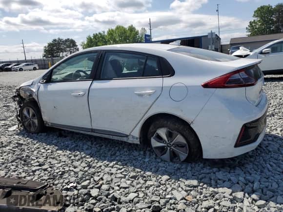2019 Hyundai Ioniq with VIN KMHC75LH8KU048750, listed as a Copart auction lot 54929815 with 83,956 mi miles and Salvage title. Bid and sale history available at DreamBid. Image 2.