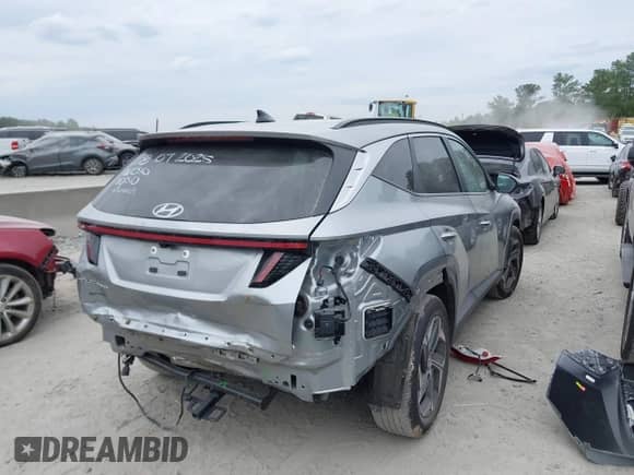 2024 Hyundai Tucson SEL z VIN 5NMJF3DE3RH435697, wystawiony jako IAAI lot #43082210 z przebiegiem 19 997 mil mil oraz . Historia ofert i sprzedaży dostępna na DreamBid. Obrazek 4.