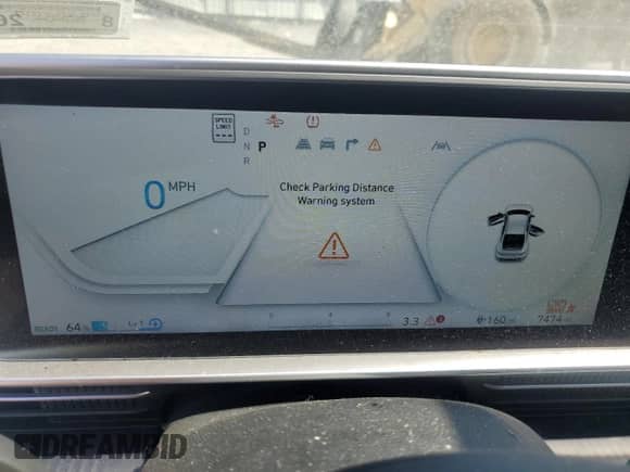 2024 Hyundai Ioniq 6 SE with VIN KMHM24AC0RA076316, listed as a Copart auction lot 59661825 with 7,474 mi miles and Salvage title. Bid and sale history available at DreamBid. Image 9.