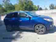 2014 Hyundai Tucson SE with VIN KM8JU3AGXEU804730, listed as a IAAI auction lot 43154883 with 116,472 mi miles and . Bid and sale history available at DreamBid. Image 14.