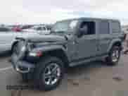 2022 Jeep Wrangler Unlimited Sahara with VIN 1C4HJXEG8NW105243, listed as a IAAI auction lot 42031040 with 38,418 mi miles and . Bid and sale history available at DreamBid. Image 18.