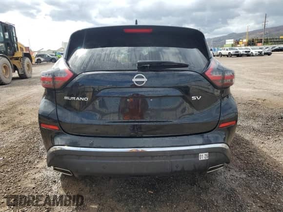 2023 Nissan Murano SV with VIN 5N1AZ2BJ0PC111129, listed as a Copart auction lot 63844055 with 37,347 mi miles and Salvage title. Bid and sale history available at DreamBid. Image 6.