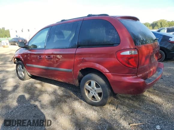 2006 Dodge Caravan SXT with VIN 1D4GP45R76B758281, listed as a Copart auction lot 66809645 with 205,112 mi miles and Salvage title. Bid and sale history available at DreamBid. Image 2.