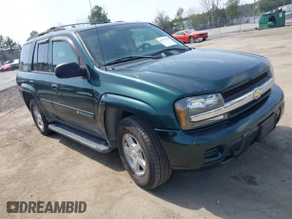 2002 Chevrolet TrailBlazer LS with VIN 1GNDT13S522426504, listed as a IAAI auction lot 41773338 with 260,444 mi miles and . Bid and sale history available at DreamBid. Image 1.