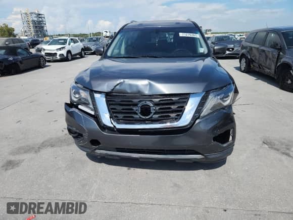 2017 Nissan Pathfinder SV with VIN 5N1DR2MNXHC668970, listed as a Copart auction lot 71276365 with 118,830 mi miles and Salvage title. Bid and sale history available at DreamBid. Image 5.