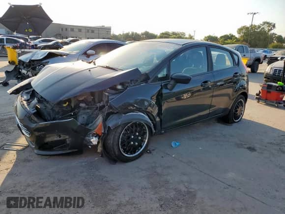 2015 Ford Fiesta S with VIN 3FADP4TJ2FM182000, listed as a Copart auction lot 68381915 with 133,240 mi miles and Salvage title. Bid and sale history available at DreamBid. Image 1.