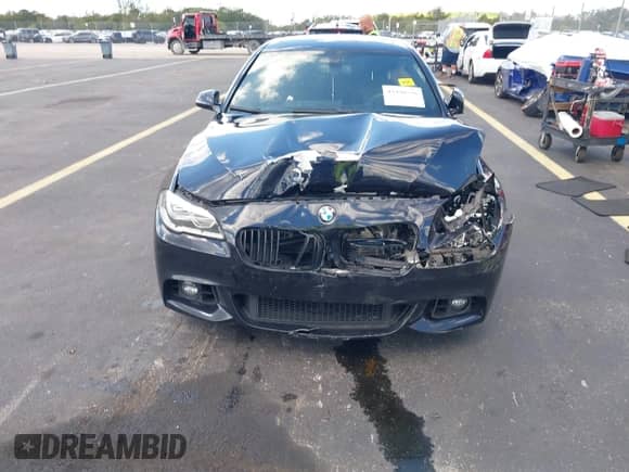 2014 BMW 5 Series 535i with VIN WBA5B1C51ED482603, listed as a IAAI auction lot 43446526 with 103,217 mi miles and . Bid and sale history available at DreamBid. Image 12.