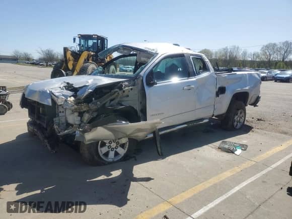 2017 Chevrolet Colorado 2WD WT with VIN 1GCHSBEN5H1307585, listed as a Copart auction lot 52395205 with 72,477 mi miles and Salvage title. Bid and sale history available at DreamBid. Image 1.