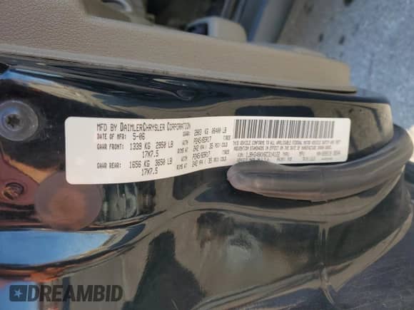 2006 Jeep Commander с VIN 1J8HG48KX6C314122, выставлен на аукционе Copart как лот 77355314 с пробегом 184 892 миль миль и Списание • Salvage title. История ставок и продаж доступна на DreamBid. Изображение 15.