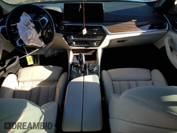 2022 BMW 5 Series 540i xDrive with VIN WBA73BJ01NWX53019, listed as a Copart auction lot 81736525 with Not provided miles and Salvage title. Bid and sale history available at DreamBid. Image 8.