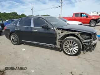 2014 Hyundai Equus Ultimate с VIN KMHGH4JHXEU085279, выставлен на аукционе Copart как лот 58314464 с пробегом 185 363 миль миль и Списание • Salvage title. История ставок и продаж доступна на DreamBid. Изображение 4.