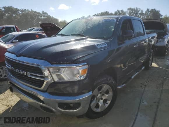 2020 Ram 1500 Big Horn z VIN 1C6RREFG0LN229680, wystawiony jako Copart lot #79850754 z przebiegiem 134 383 mil mil oraz Nie do naprawy • Non repairable. Historia ofert i sprzedaży dostępna na DreamBid. Obrazek 1.