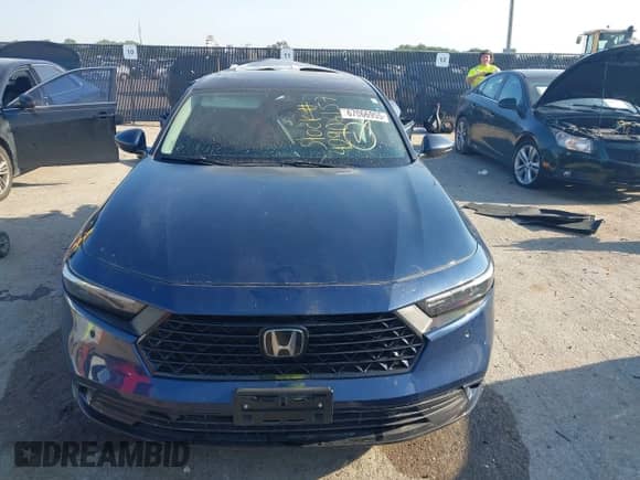 2024 Honda Accord EX-L z VIN 1HGCY2F62RA057614, wystawiony jako IAAI lot #42906157 z przebiegiem Nie podano mil oraz . Historia ofert i sprzedaży dostępna na DreamBid. Obrazek 9.