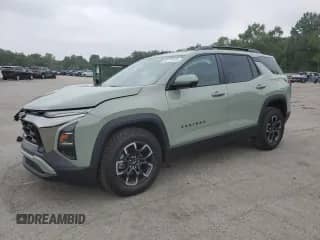 2025 Chevrolet Equinox AWD ACTIV с VIN 3GNAXSEG9SL140353, выставлен на аукционе Copart как лот 68712315 с пробегом 2 984 миль миль и Списание • Salvage title. История ставок и продаж доступна на DreamBid. Изображение 1.