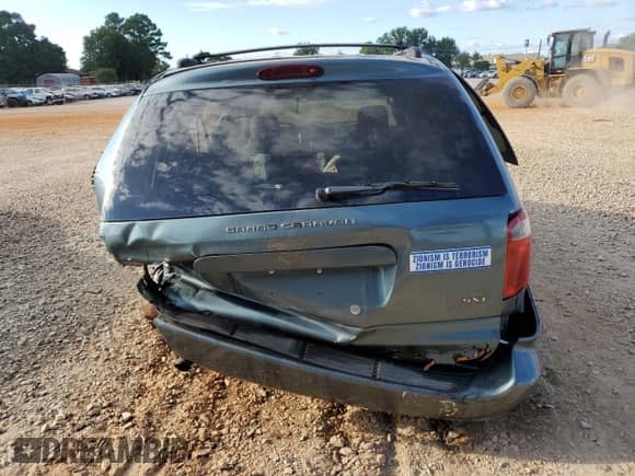 2005 Dodge Caravan SXT with VIN 2D4GP44L75R531850, listed as a Copart auction lot 67974975 with Not provided miles and Non repairable. Bid and sale history available at DreamBid. Image 6.